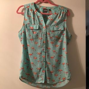Flamingo Blouse